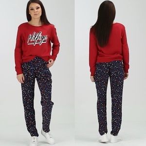 Tommy Hilfiger Josie Red, White, Blue Star Pants 4